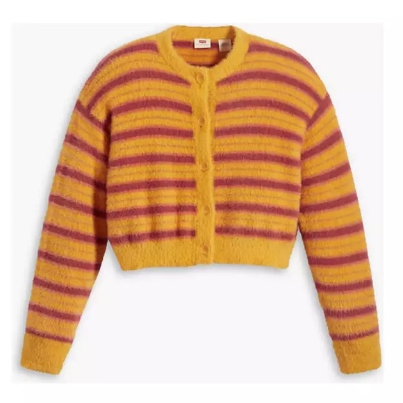 Levis fuzzy sweater (Multiple sizes) - Picture 2 of 12